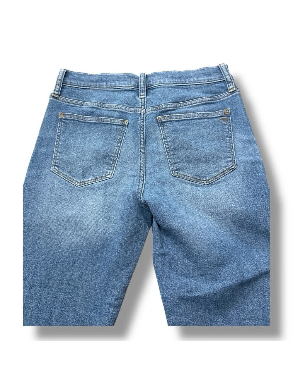 Madewell Stovepipe Jeans Blue Denim Stretch Medium Wash Casual Women’s Size 28P